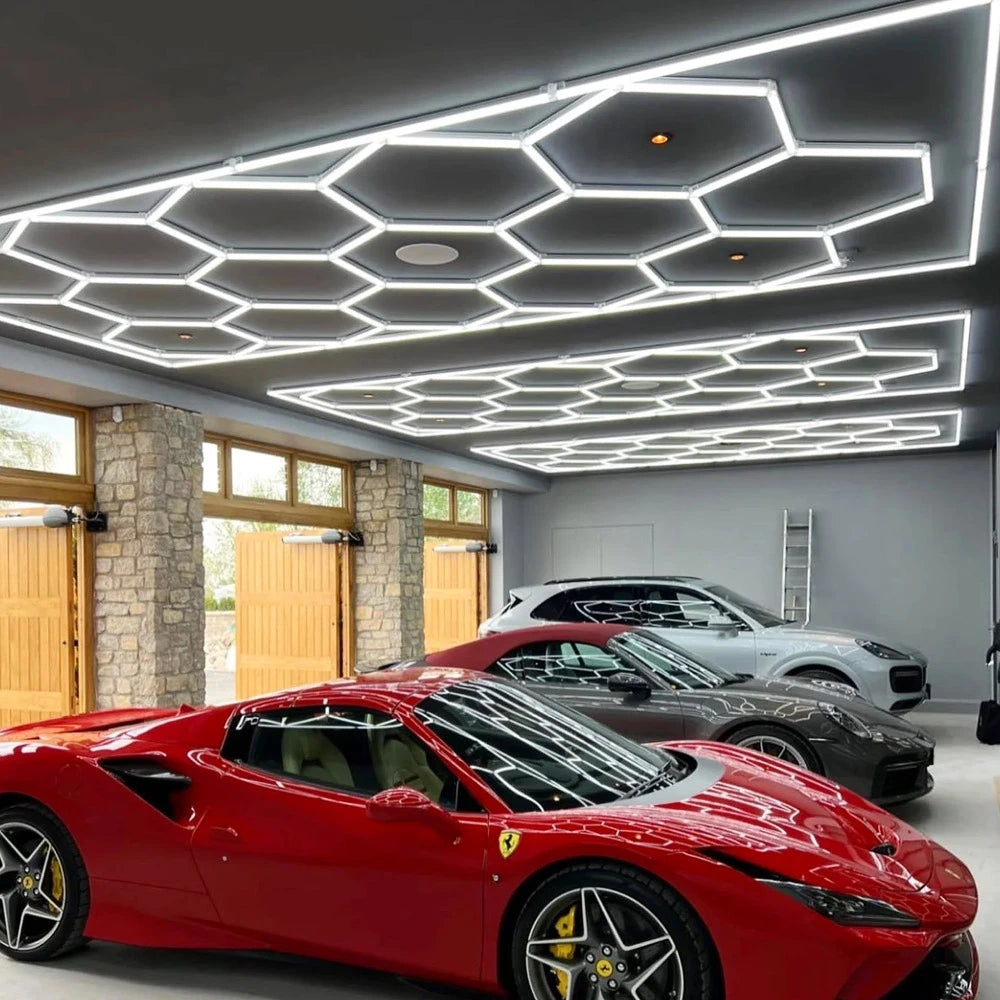 15 Hexagonal Light Set with Border